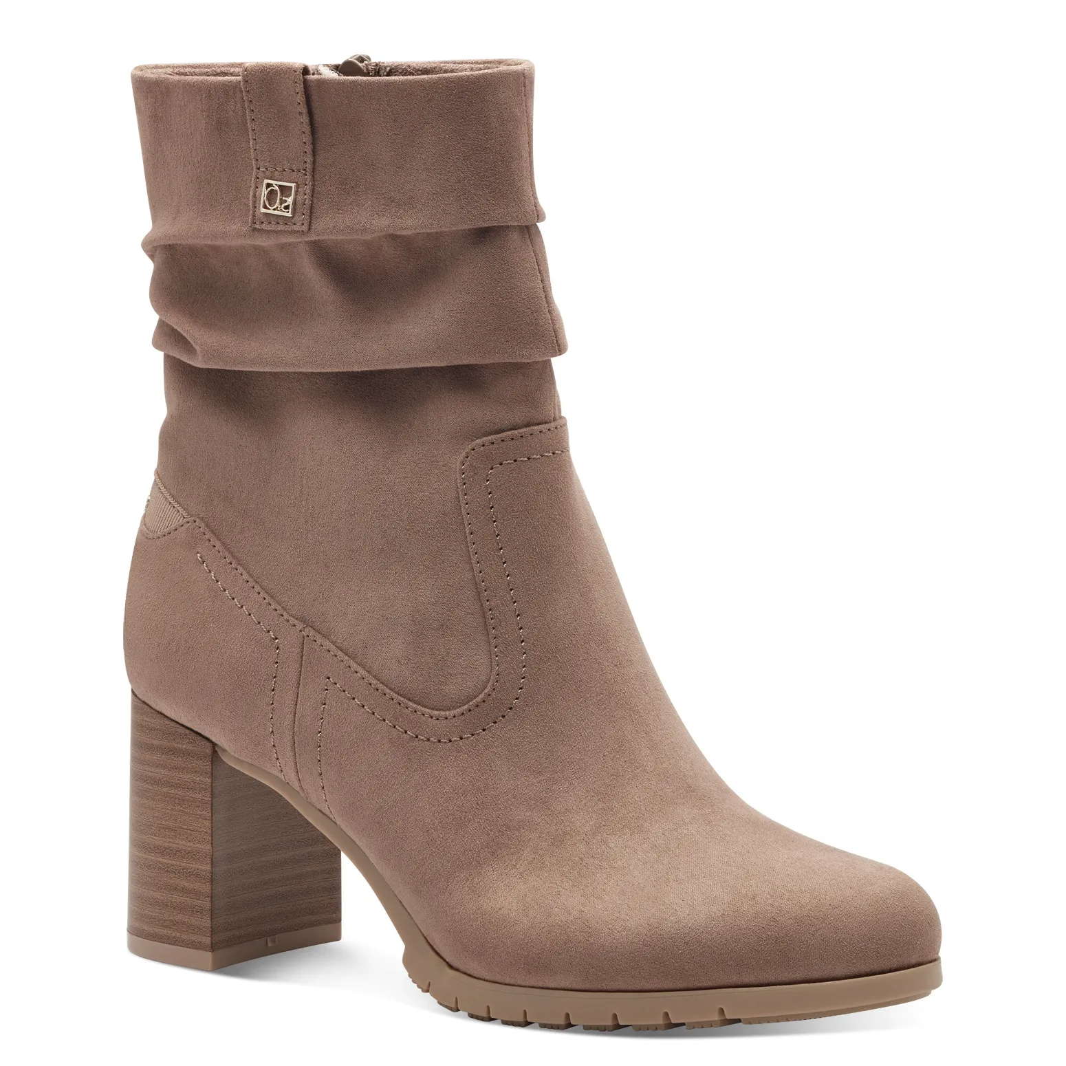 S.Oliver Womens Boot 5-25407 Taupe Over The Ankle Boots