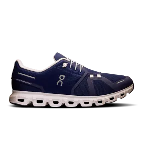 On Running Men's Cloud 6 Shoes - Midnight / White Nice Running Shoes