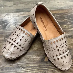 Roamers Violet Mink Leather Loafers Above The Ground Loafers