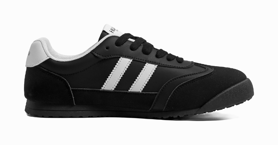 HUANQIU Slip Resistant Cushioning Abrasion Resistant Breathable Low top Skateboard Shoes Men's Shoes For Underpronation And Flat Feet