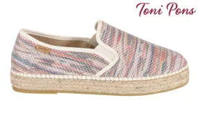 Tp Firework Multi Flat Espadrilles Slip On