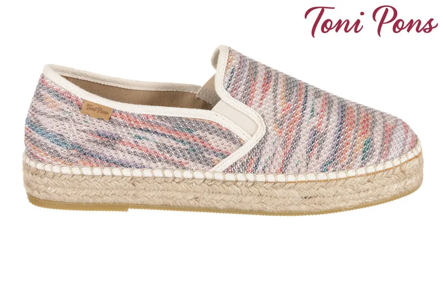 Tp Firework Multi Vince Platform Espadrille Sandals