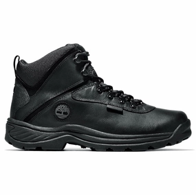 Timberland White Ledge Mid WP Full Grain Leather Men's Ankle Boots Platform Hiking Boots