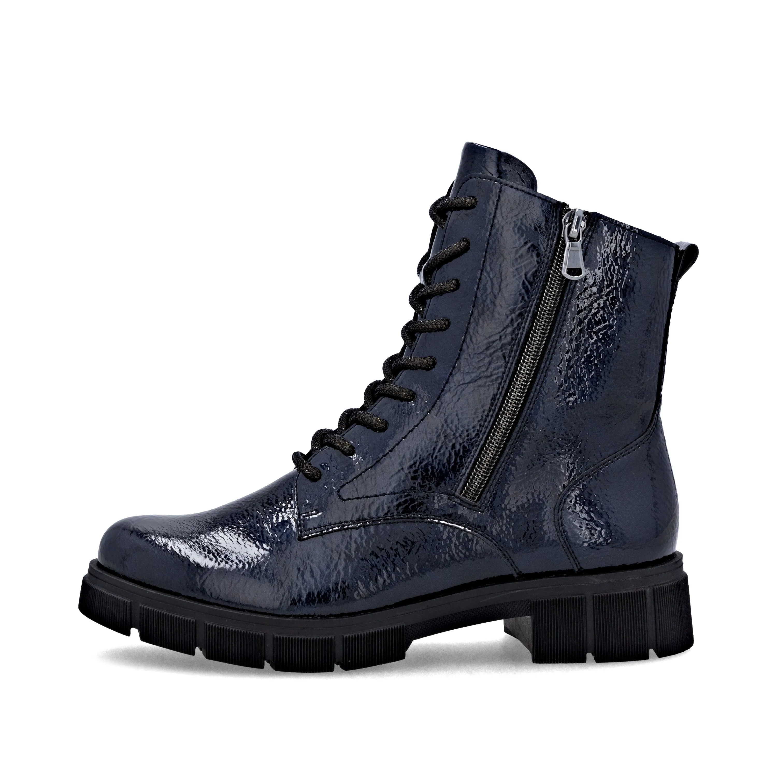 Remonte Womens Boot D2S72-14 Midnight Blue Composite Steel Toe Boots