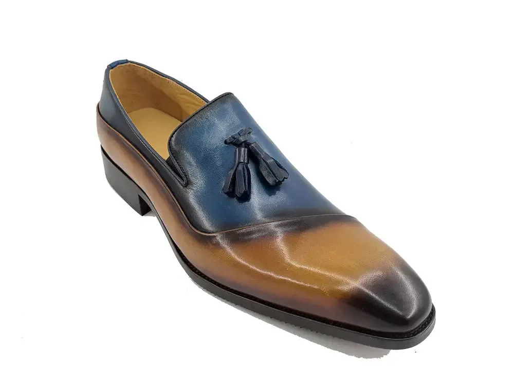 Chaussure Loafers Two Tone Tassel Loafer