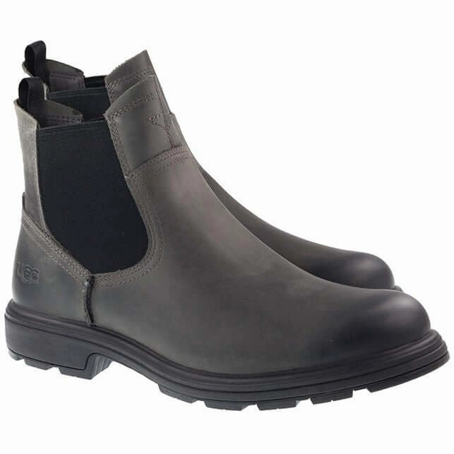 Ugg Boots Mens Biltmore Chelsea Boot Dark Grey Ankle Boots Chelsea