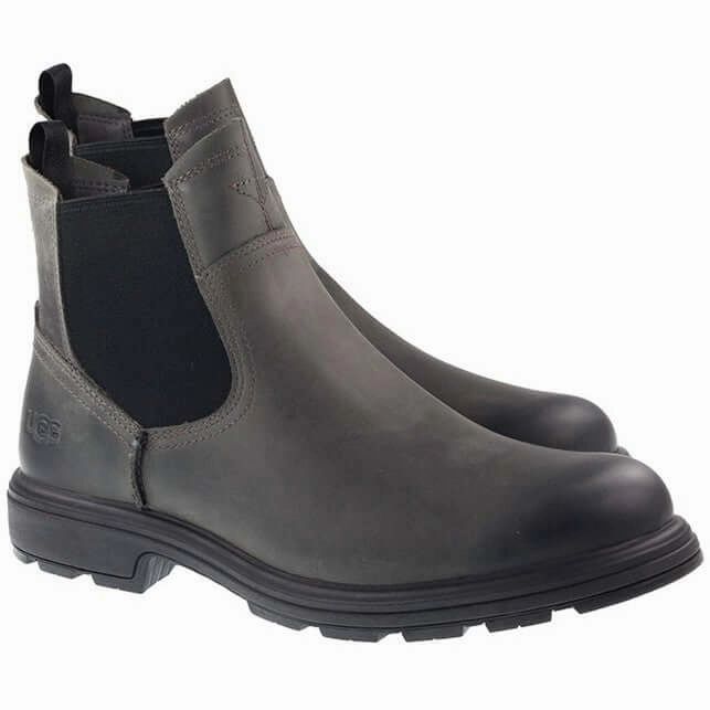 Knee High Leather Chelsea Boots Ugg Boots Mens Biltmore Chelsea Boot Dark Grey