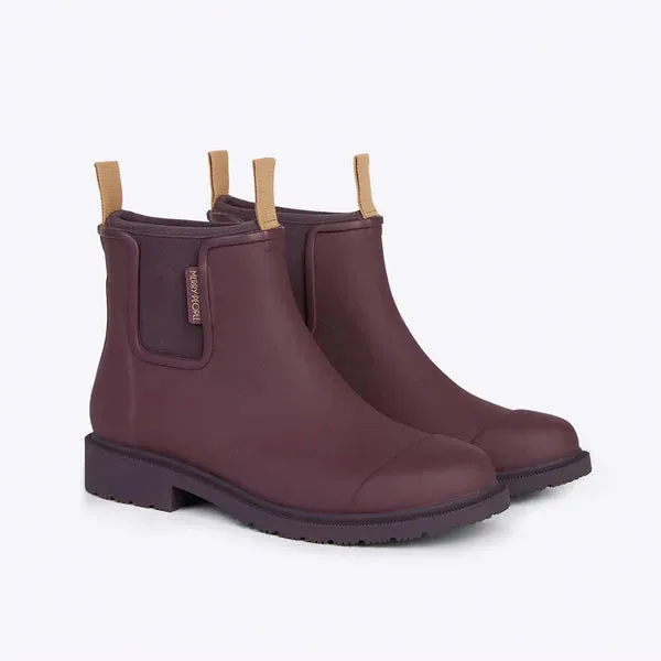 Bobbi Wellington Boot - Dark Cherry Chelsea Frye Boots