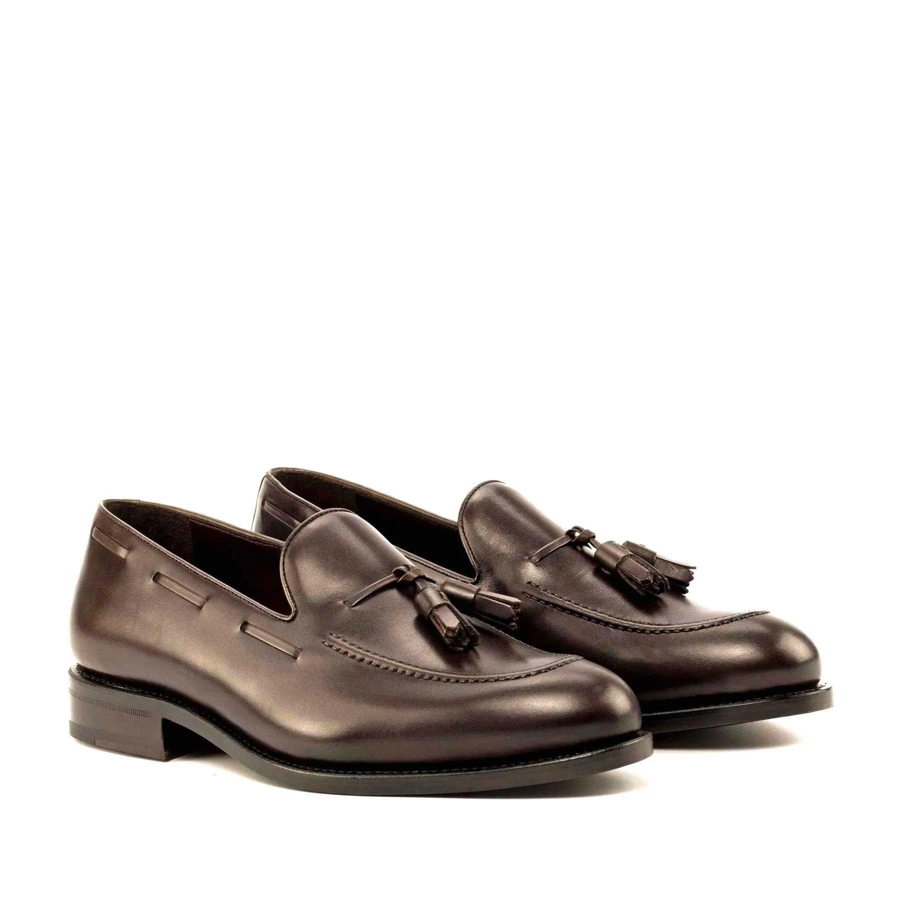 Loafers Looks Tassel Loafer dark brown box calf