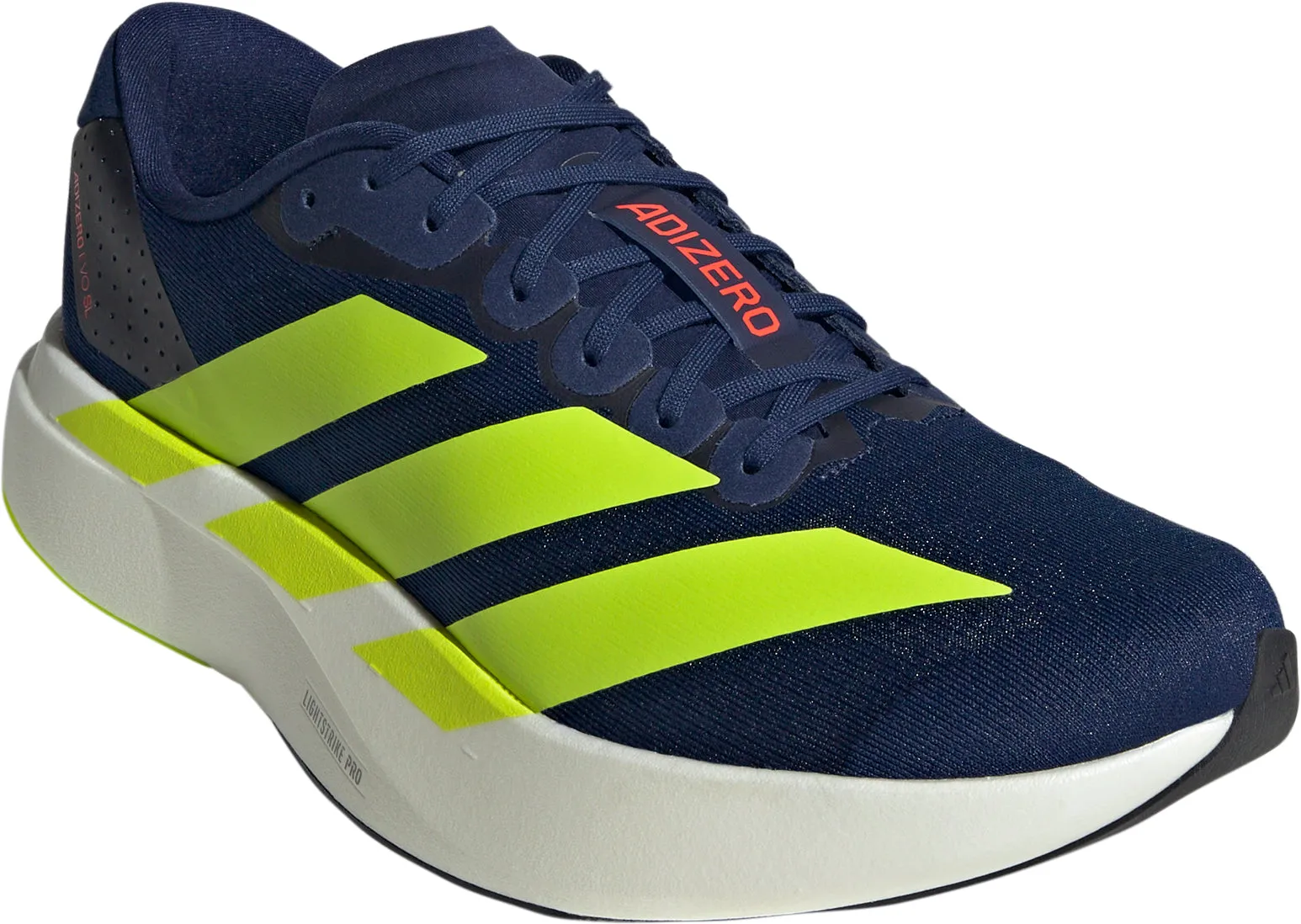 Adidas Cushioned Running Shoes adidas Adizero EVO SL Mens Running Shoes - Blue