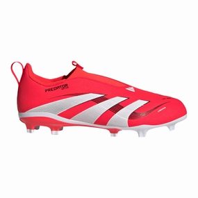 Adidas Kids Football Boots Predator League LL Lucid Red/Cloud White/Core Black Clone Magnetico Pro Fg Soccer Cleats