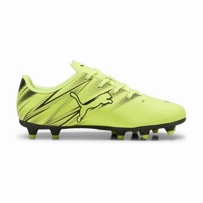 Soccer Cleat Odor Remover Puma Junior Attacanto FG/AG Football Boot Electric Lime/Puma Black