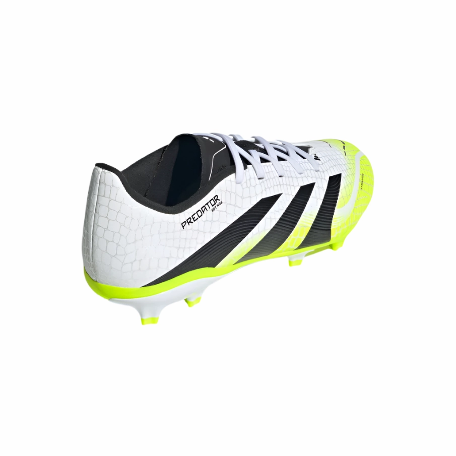 Adidas Junior Football Boot Predator League FG/MG Cloud White/Core Black/Lucid Lemon Vizari Infinity Fg Soccer Cleat