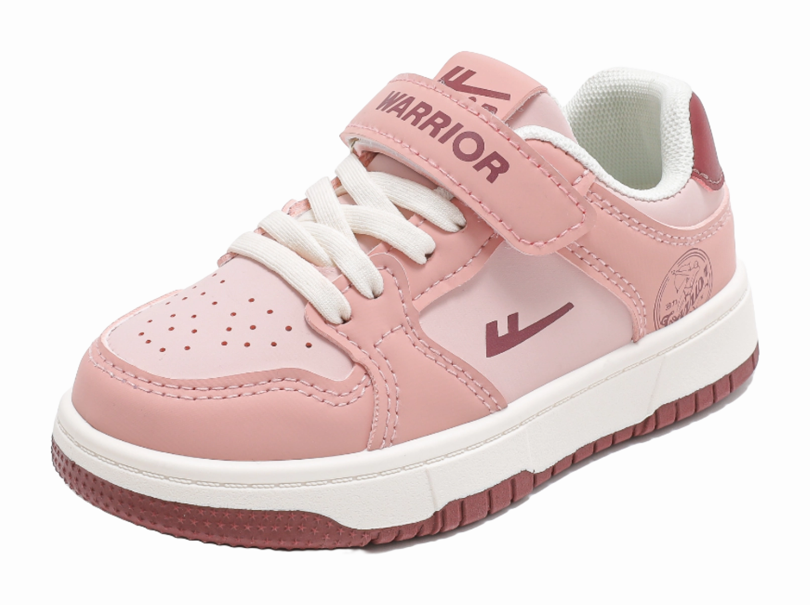 Warrior Boys Athletic Shoes Aj Breathable Lightweight Cushioning Low top Skateboard Shoes Kids