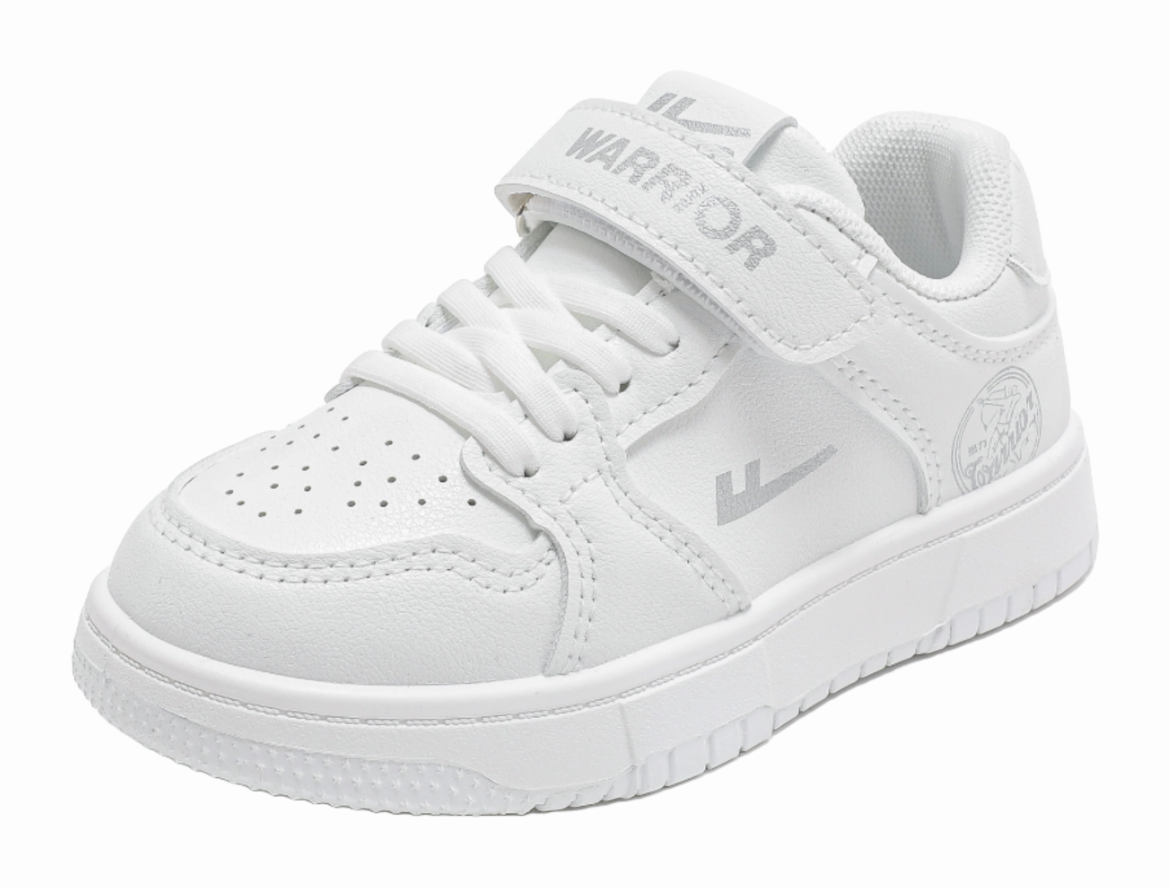 Warrior Boys Athletic Shoes Aj Breathable Lightweight Cushioning Low top Skateboard Shoes Kids