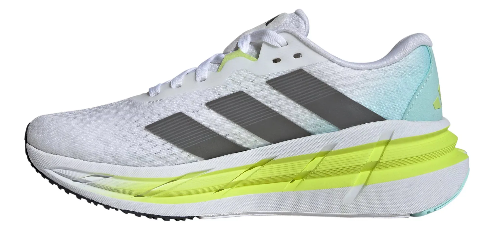 Running Shoe Outlet Adidas | Adistar 3 | Women's | Ftwr White/Core Black/Pulse Lime