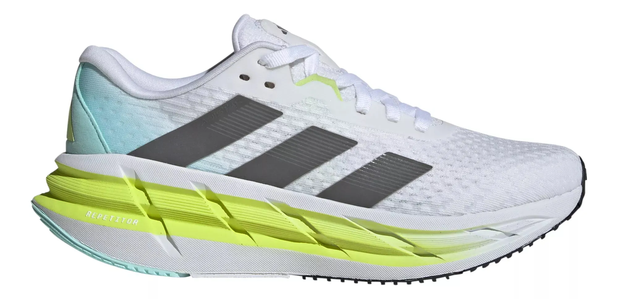Adidas | Adistar 3 | Women's | Ftwr White/Core Black/Pulse Lime Running Shoes Disney