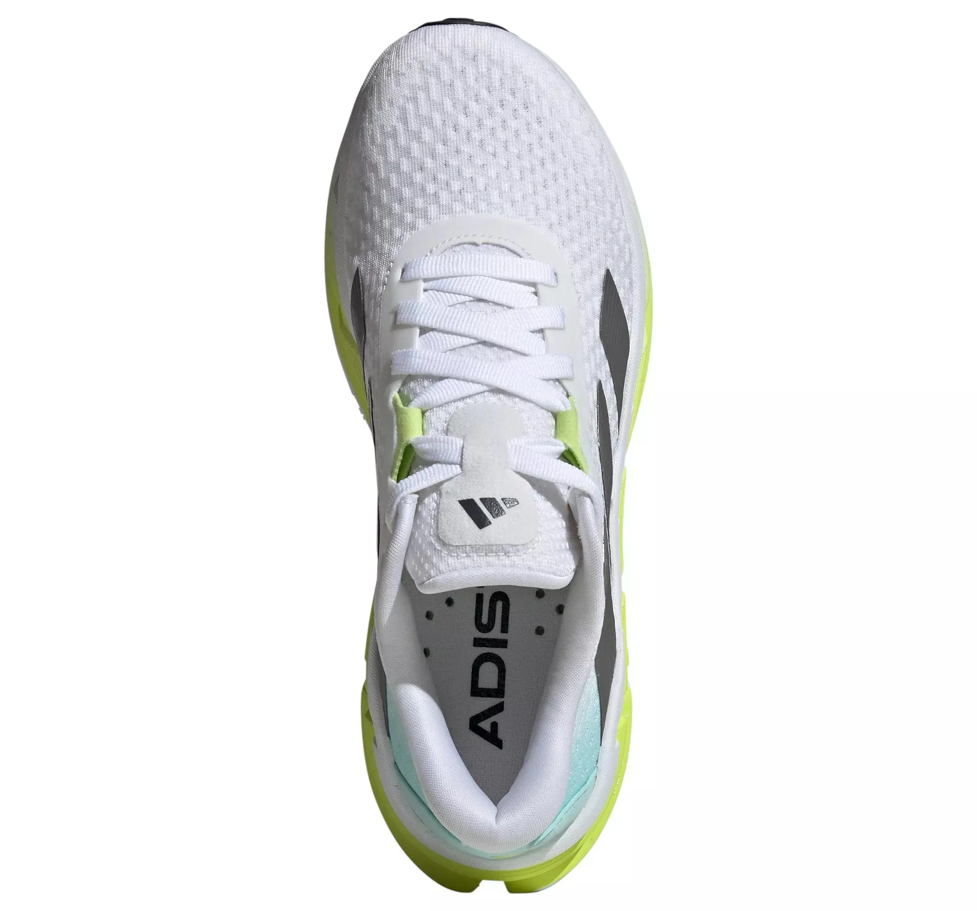 Adidas | Adistar 3 | Women's | Ftwr White/Core Black/Pulse Lime Best Road Running Shoes 2024