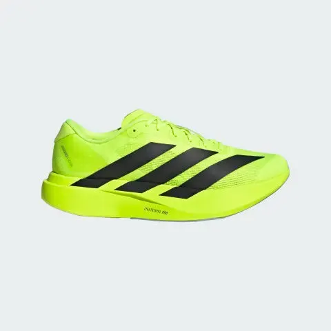 Adidas Gold Tennis Shoes Men's Adizero Evo SL (Lucid Lemon / Core Black / Matte Silver)