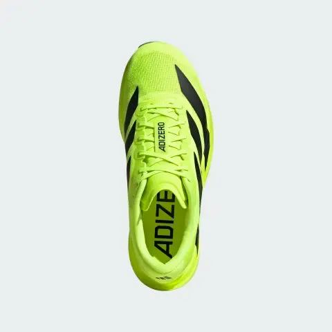 Men's Adizero Evo SL (Lucid Lemon / Core Black / Matte Silver) Adidas Shoes Warranty