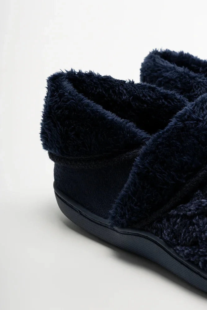 Bigfoot Slippers Knit Slippers Navy