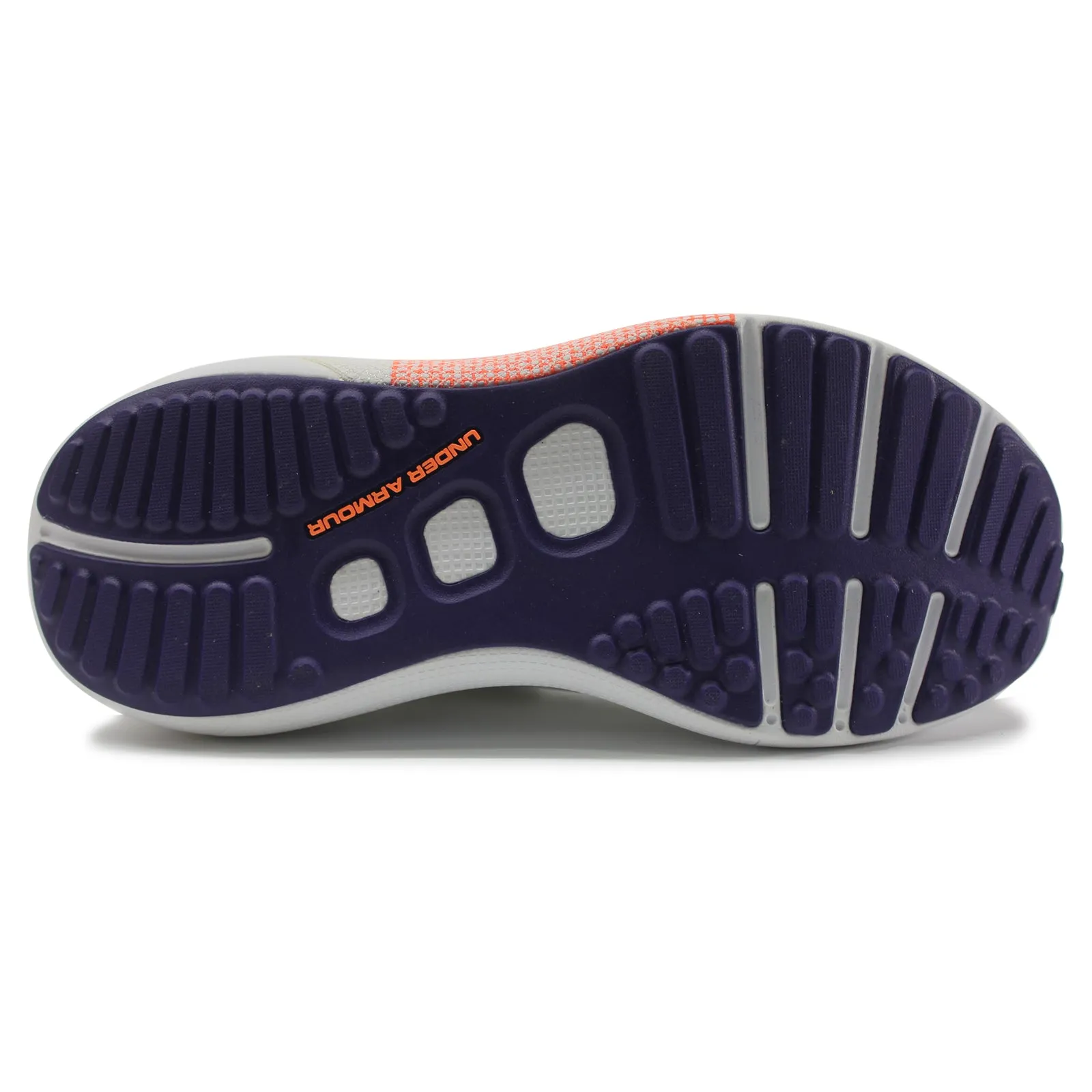 Running Shoes For Beginner Runners Under Armour HOVR Phantom 3 Synthetic Textile Women's Low Top White Blue Trainers