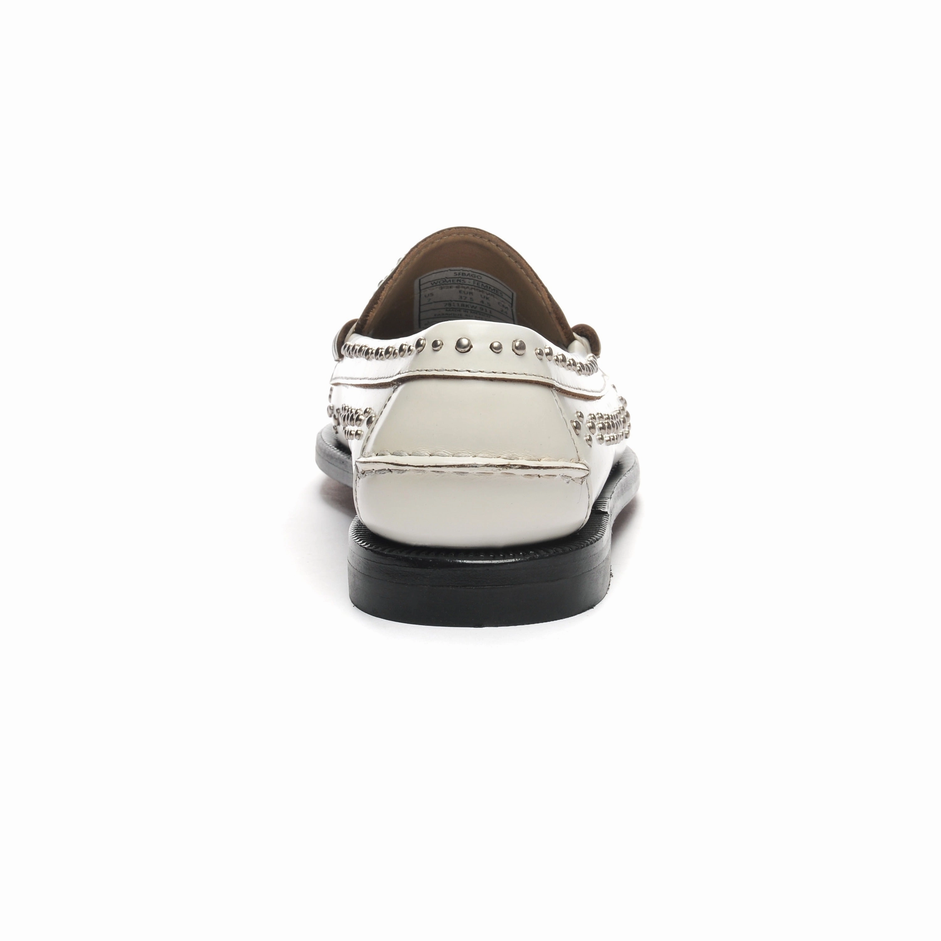 Crossword Clue Loafers Dan Studs Woman - White