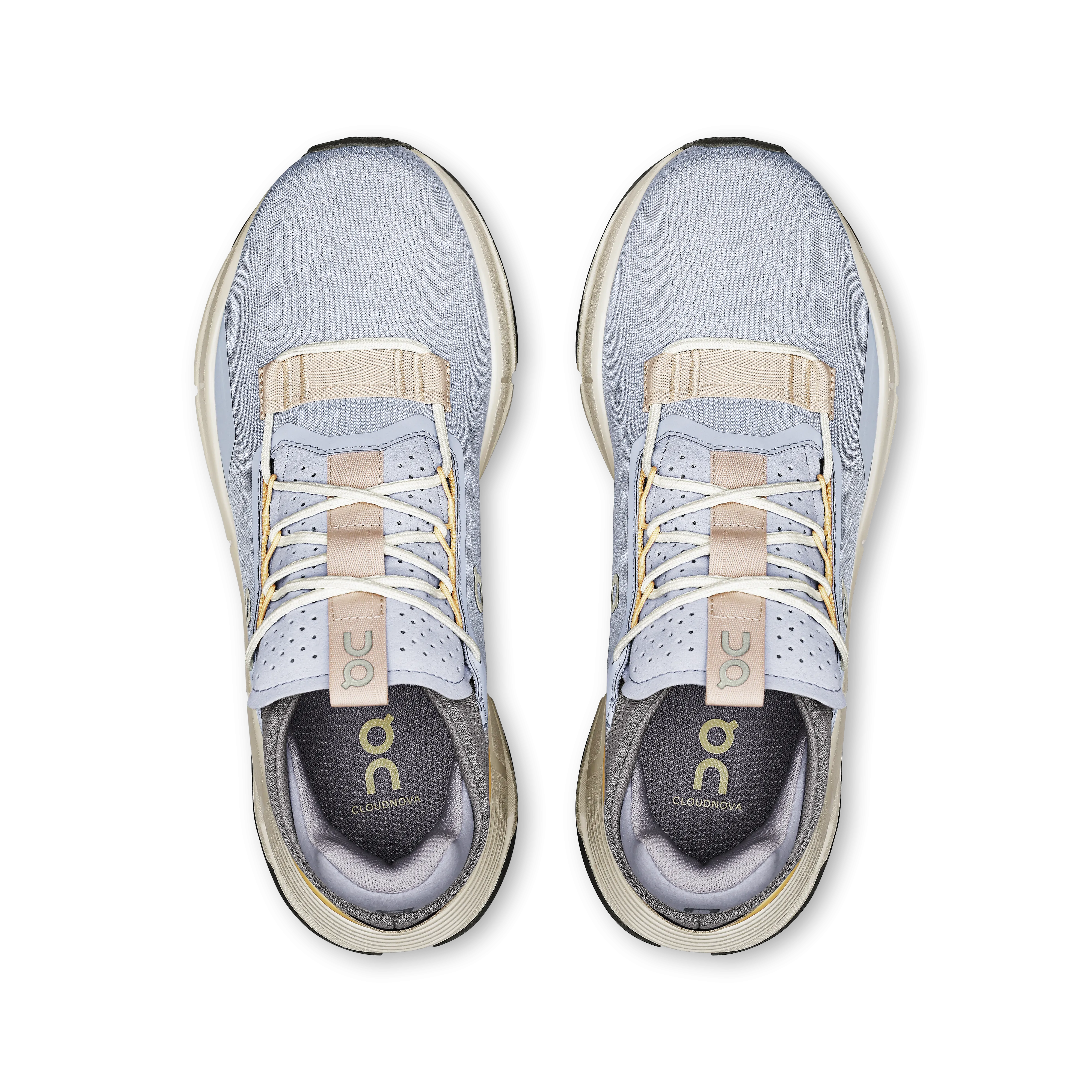 Trail Running Shoes For Running On Running Women's Cloudnova 2 Shoes - Nimbus / Nectar