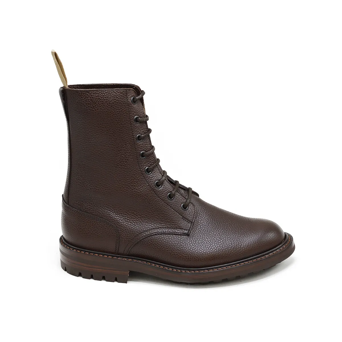 Oxblood Leather Derby Shoes Trickers REDWOOD - Dark Brown Olivvia