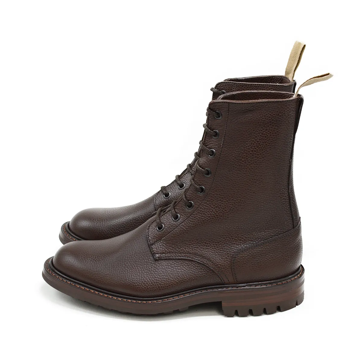 Trickers REDWOOD - Dark Brown Olivvia Derby Lace Up Shoes