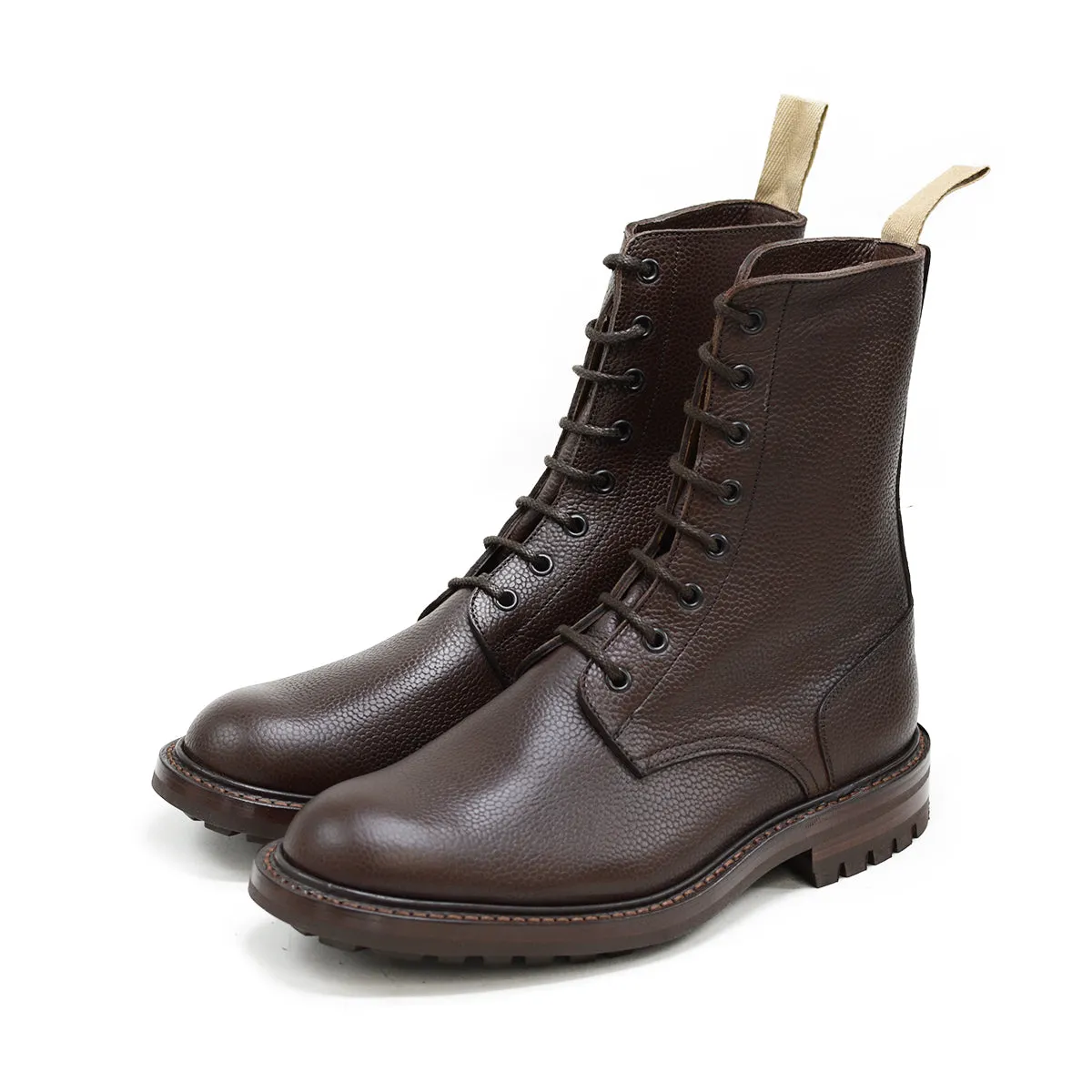 Trickers REDWOOD - Dark Brown Olivvia