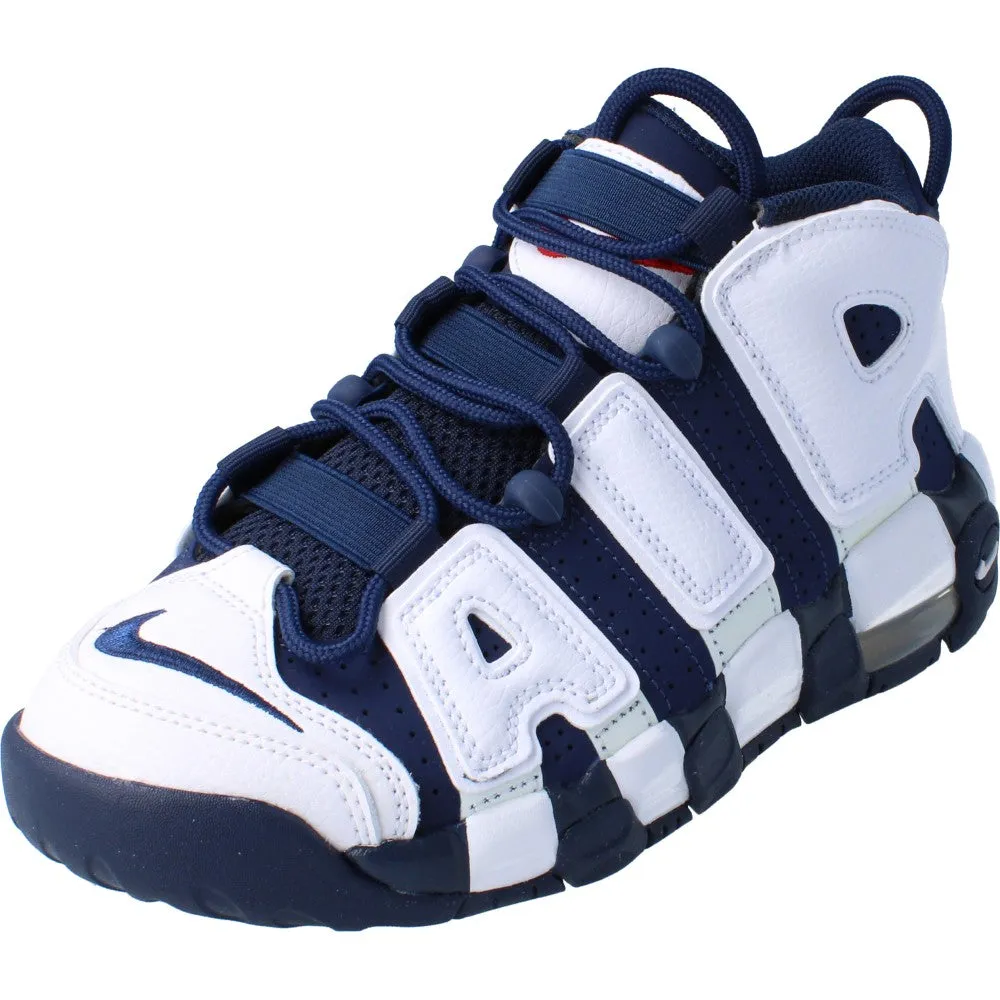 Nike Air More Uptempo GS Basketball Trainers Fv5371  100 Buckets Basketball Shoes