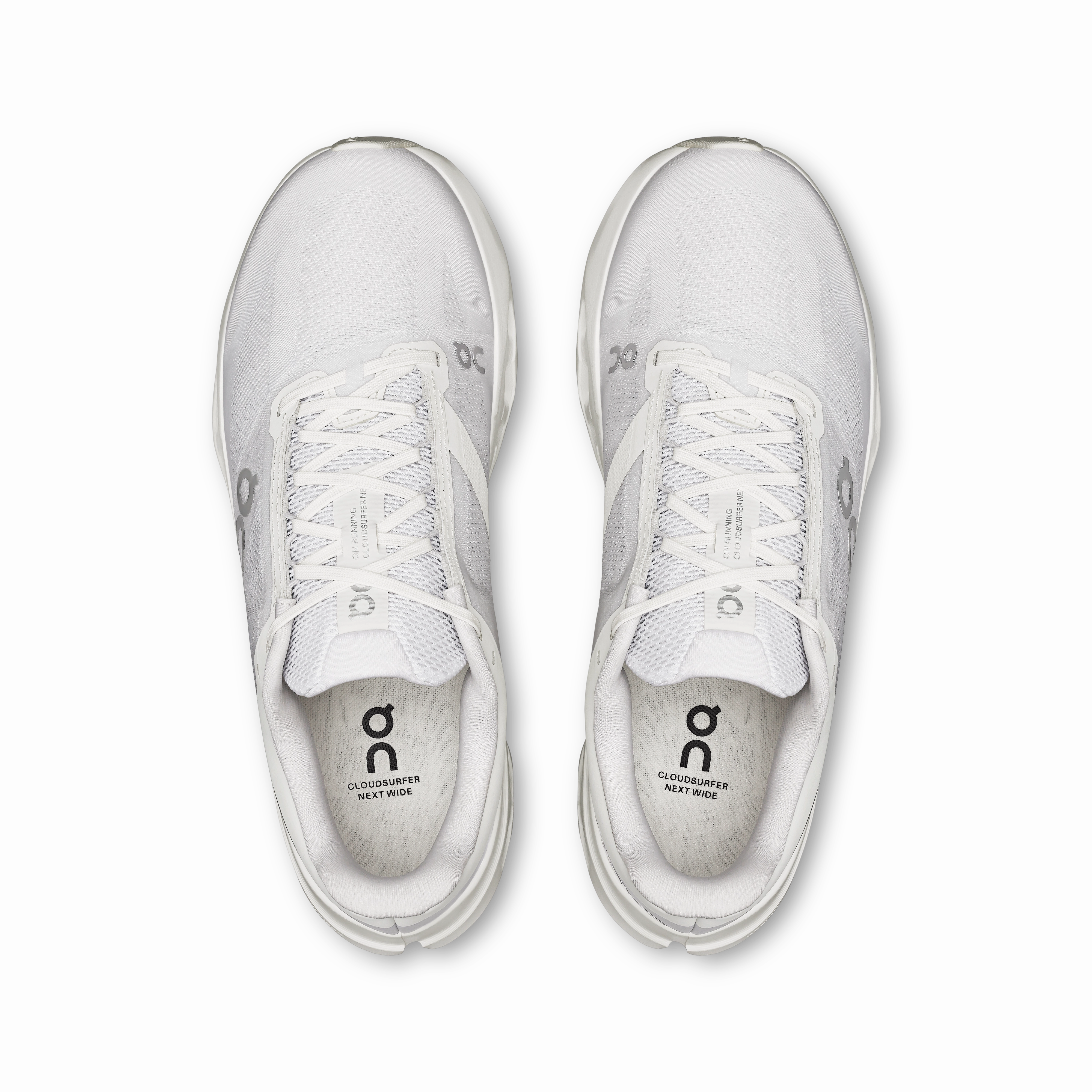 Rad Running Shoes On Running Men's Cloudsurfer Next Wide Shoes - White / White