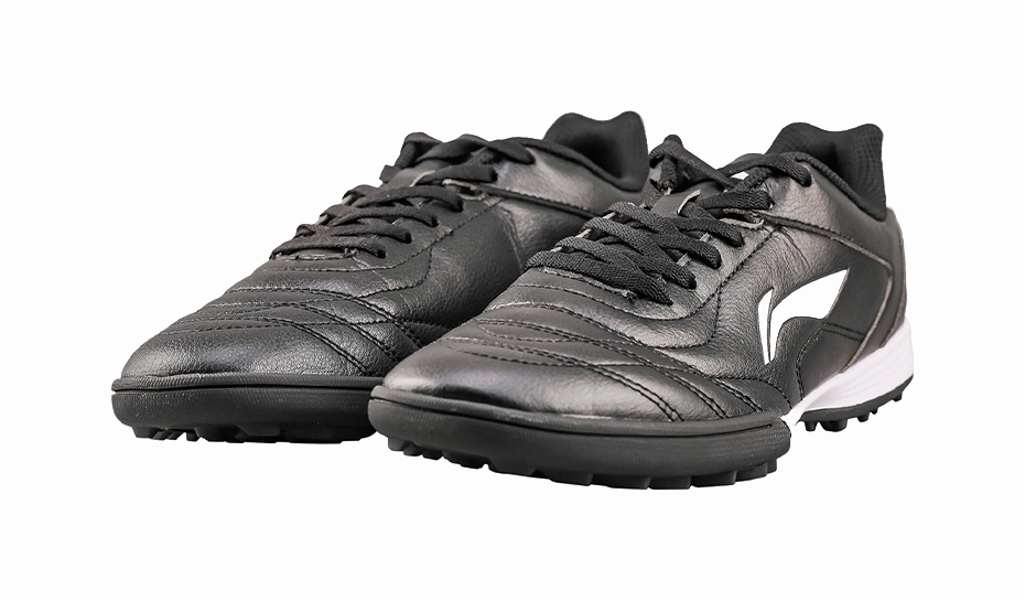 Soccer Cleats Shop Online Li Ning TF Turf Soccer Cleats for Men - Abrasion Resistant & Breathable for Artificial Grass Black