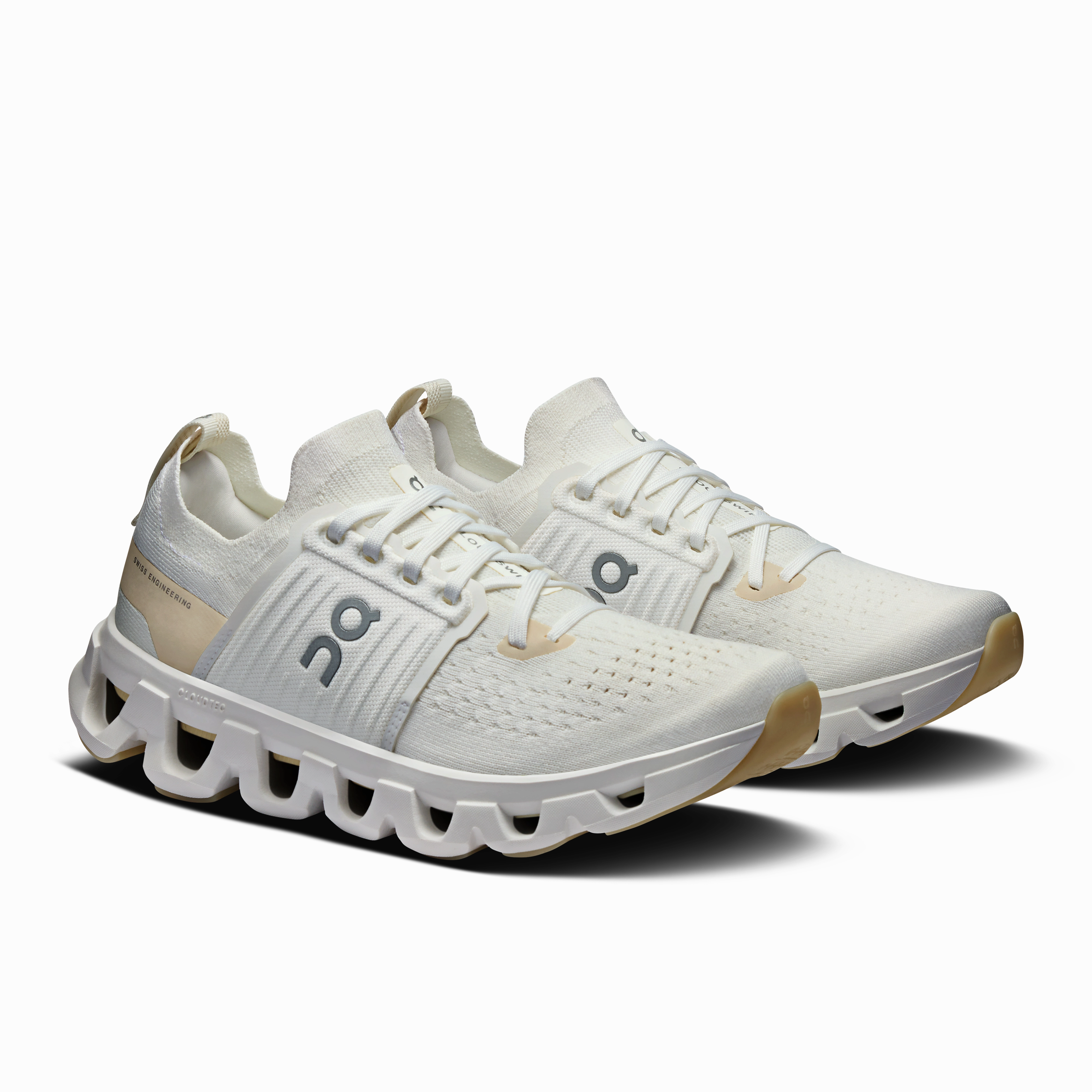 On Running Women's Cloudswift 4 Shoes - White / Cream Kai Run Shoes