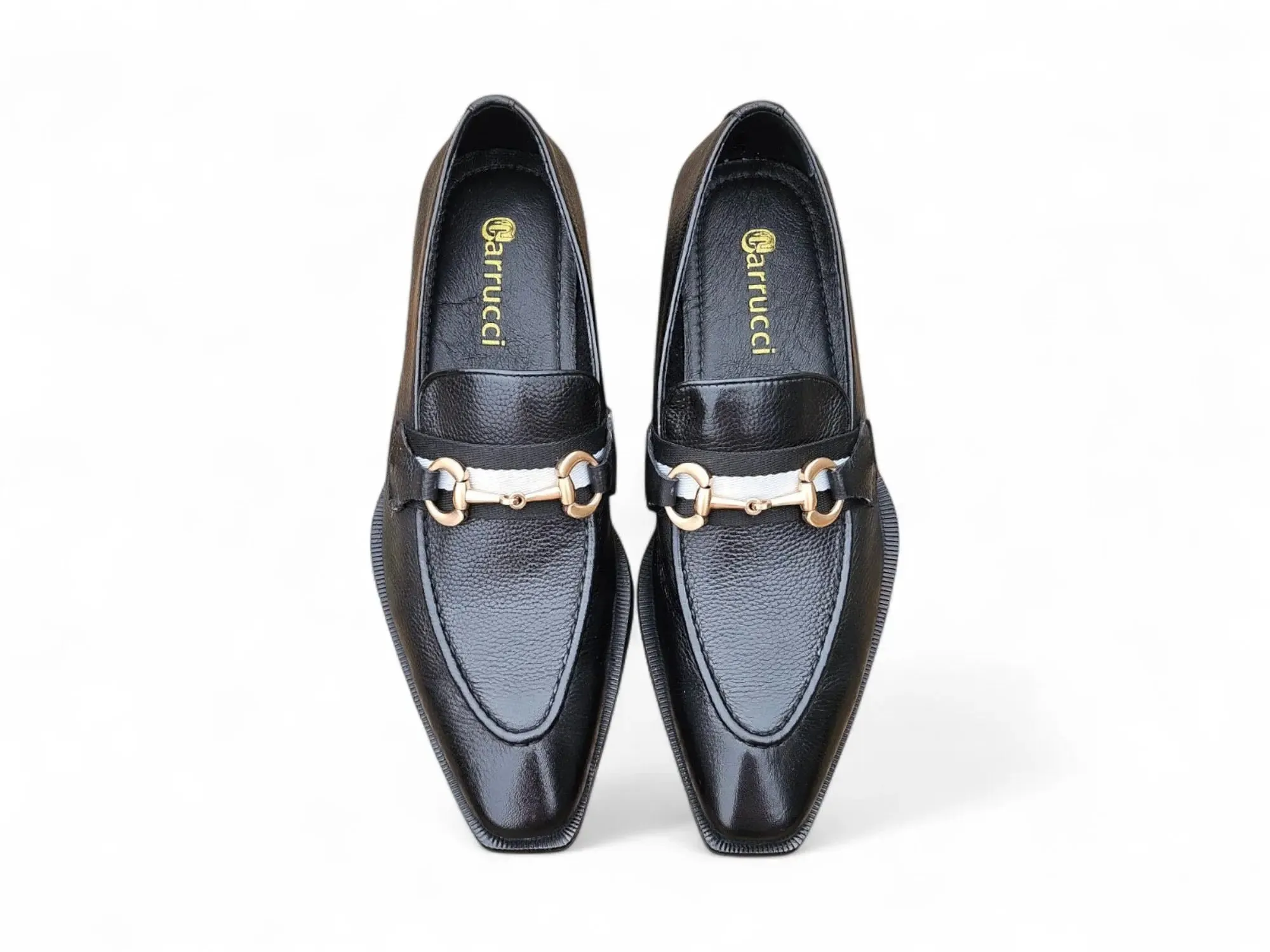Square Toe Loafers Carrucci Verona Bit Loafers