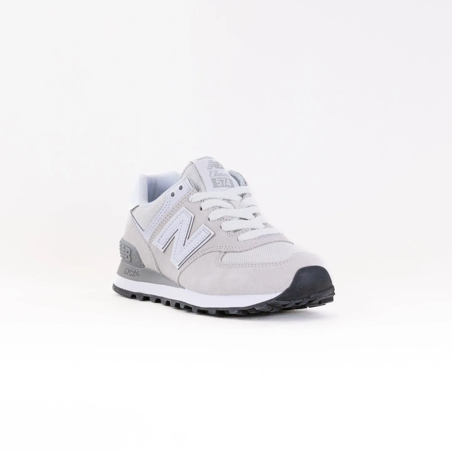 New Balance 574 (Women's) - Nimbus Cloud/White New Balance Suede Pack Sea Salt