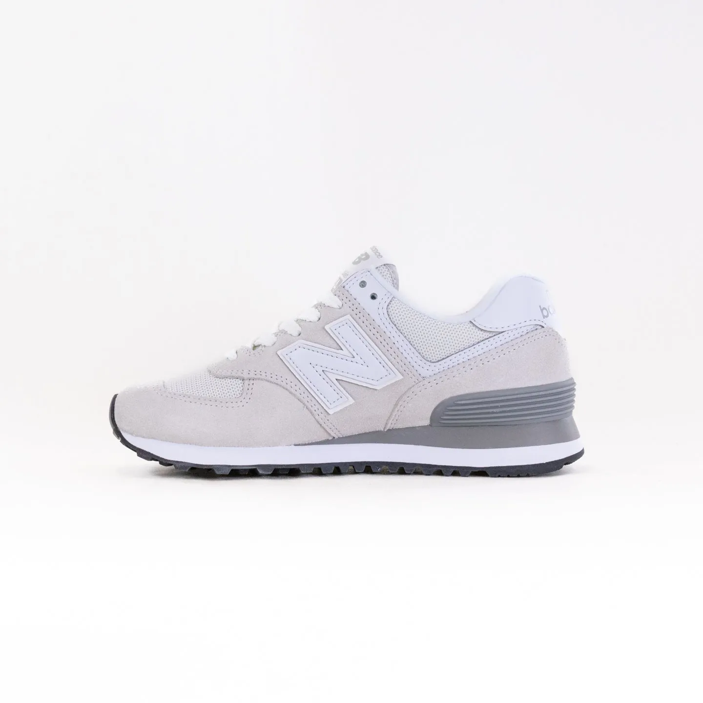 New Balance 574 (Women's) - Nimbus Cloud/White New Balance Women's Platform Shoes