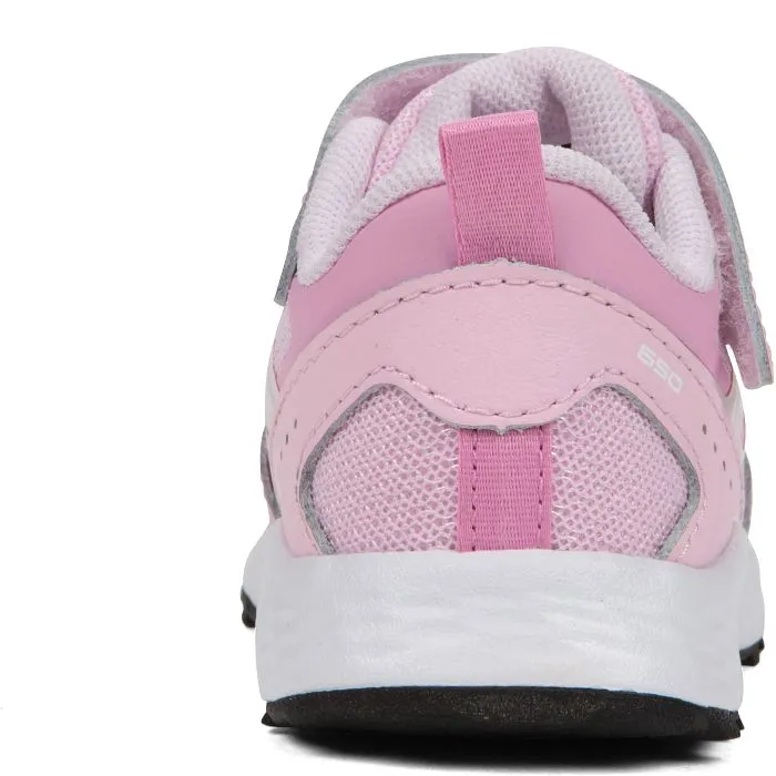 Fashionable New Balance Toddlers' Fresh Foam 650 Bungee Lace with Top Strap