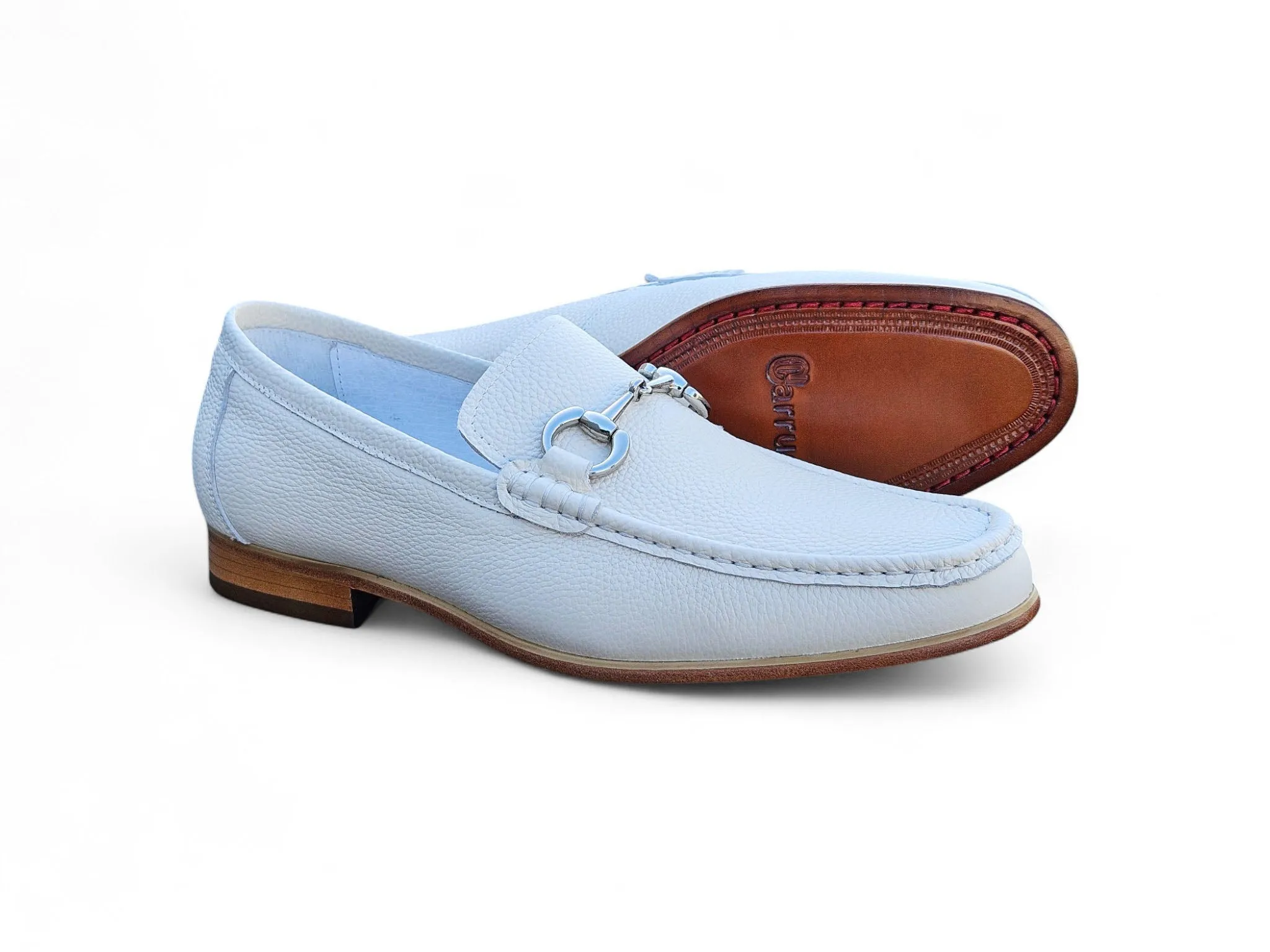 Lizard Skin Loafers Victor Horsebit Loafer Leather Sole