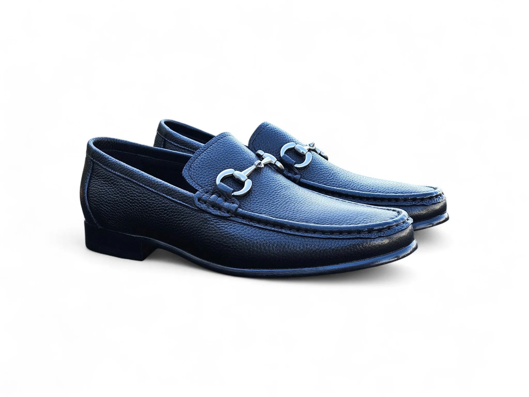 Victor Horsebit Loafer Leather Sole Summer Suede Loafers