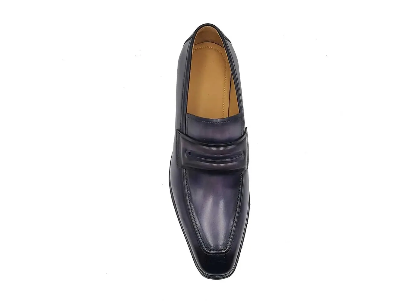 Loafers Driving Leather Penny Loafer in Chunky Sole