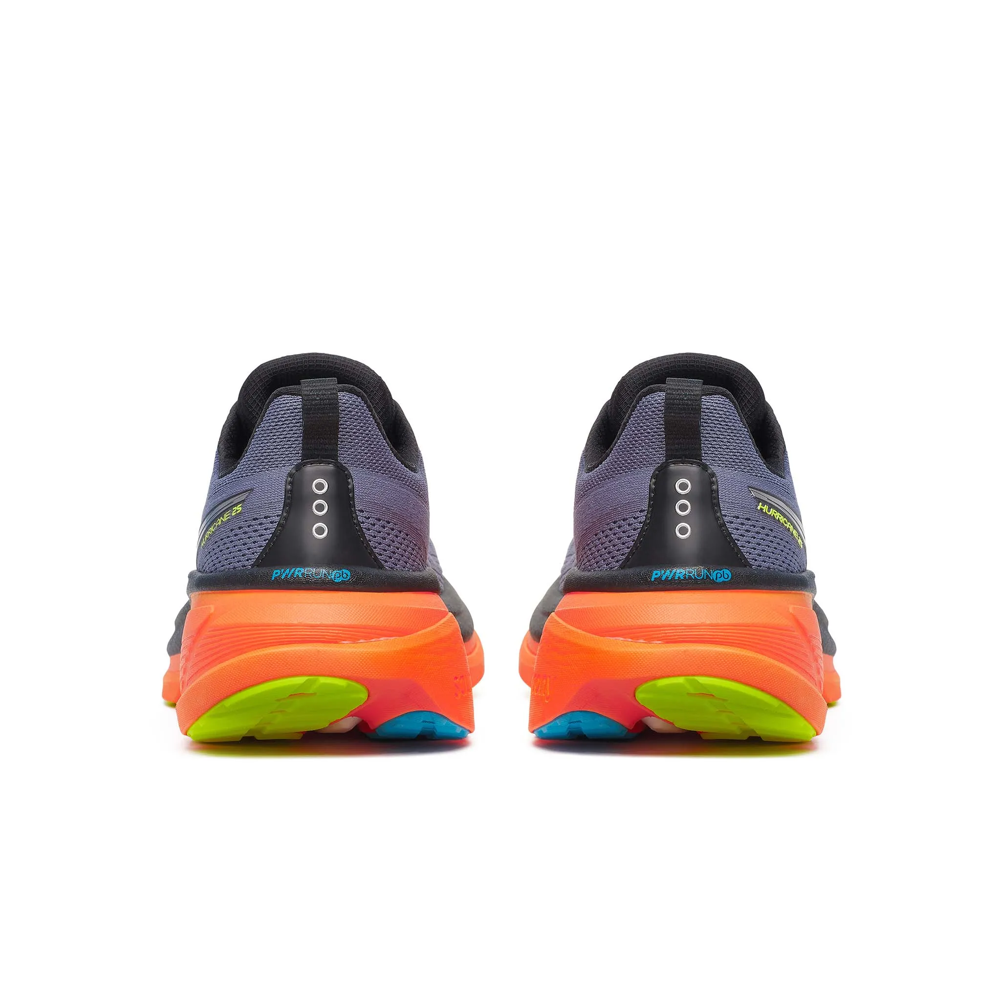 Best Running Shoes For The Knees Saucony | Men's Hurricane 25 Running Shoes - Shadow/Vizi