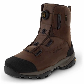 HARKILA Reidmar Mid 2.0 GTX Boots - U-turn Wire Lacing System - Mens - Dark Brown Ed Hardy Boots