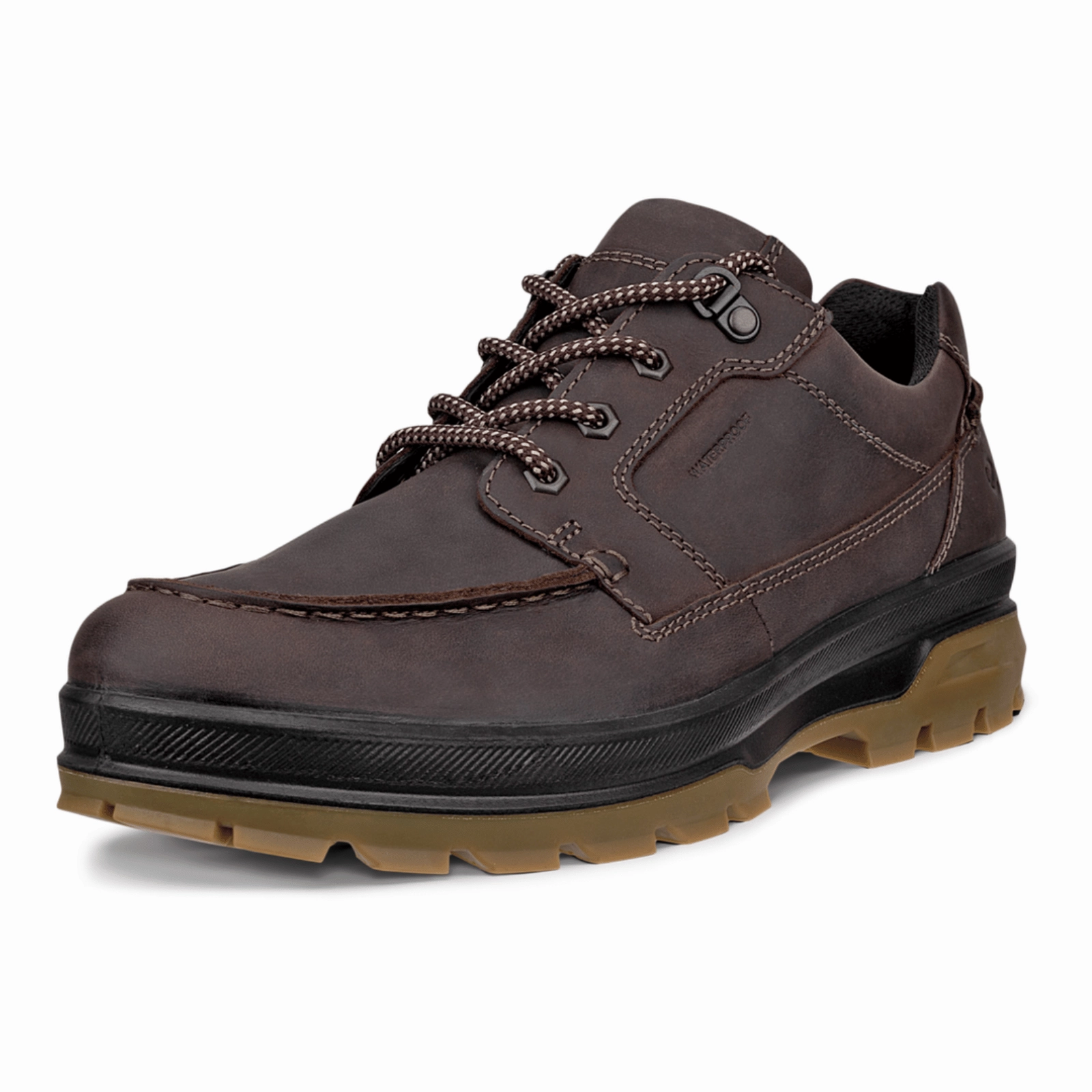 Boots Waterproof ECCO Mens Rugged Track Moc Toe Waterproof Walking Shoes