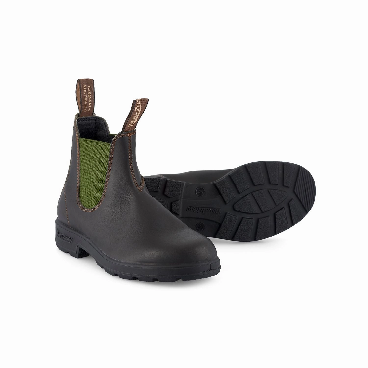 Blundstone Boot 519 Stout Brown/Olive Hey Dude Boots