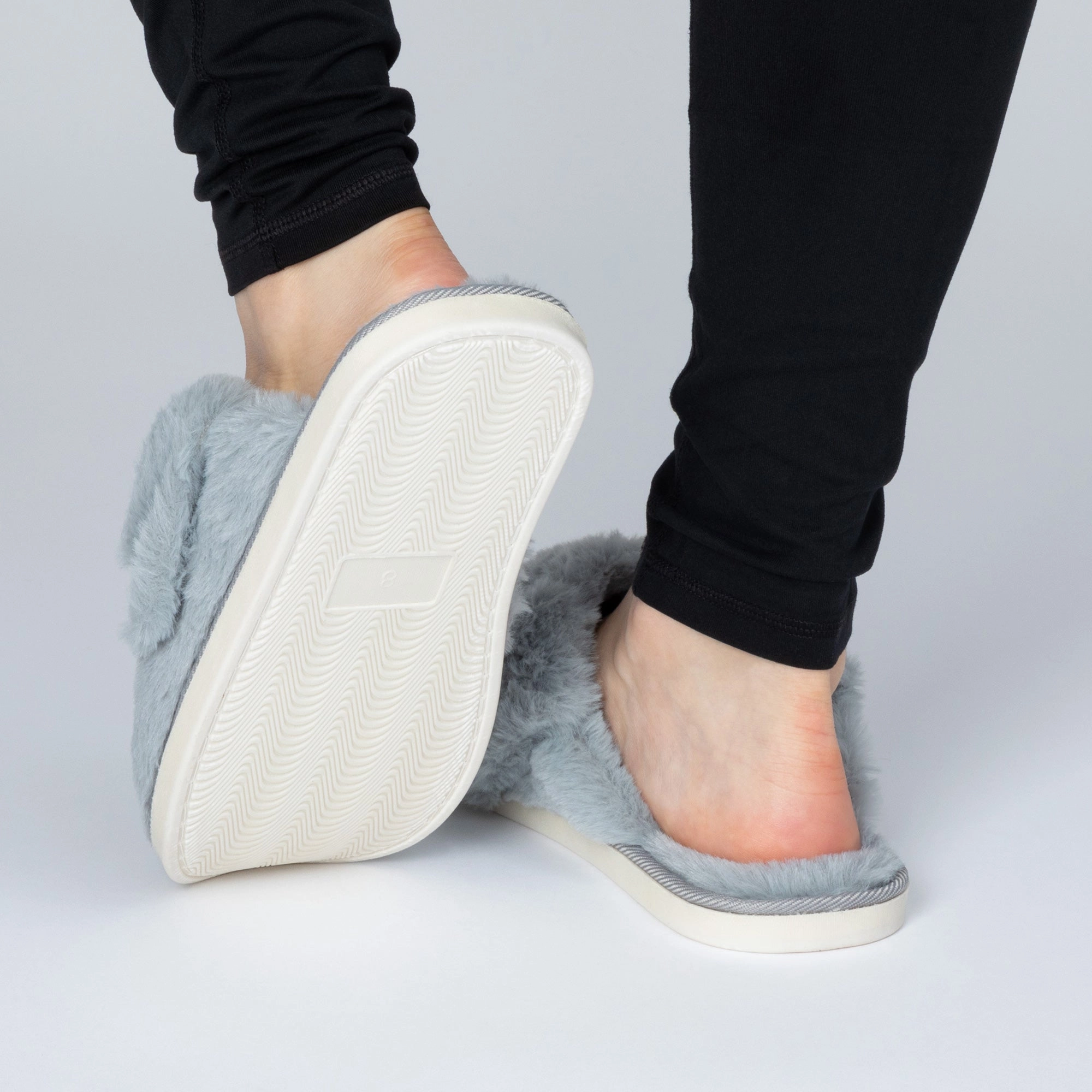 Puffies Slippers Floppy Ear Dog Fuzzy Slippers