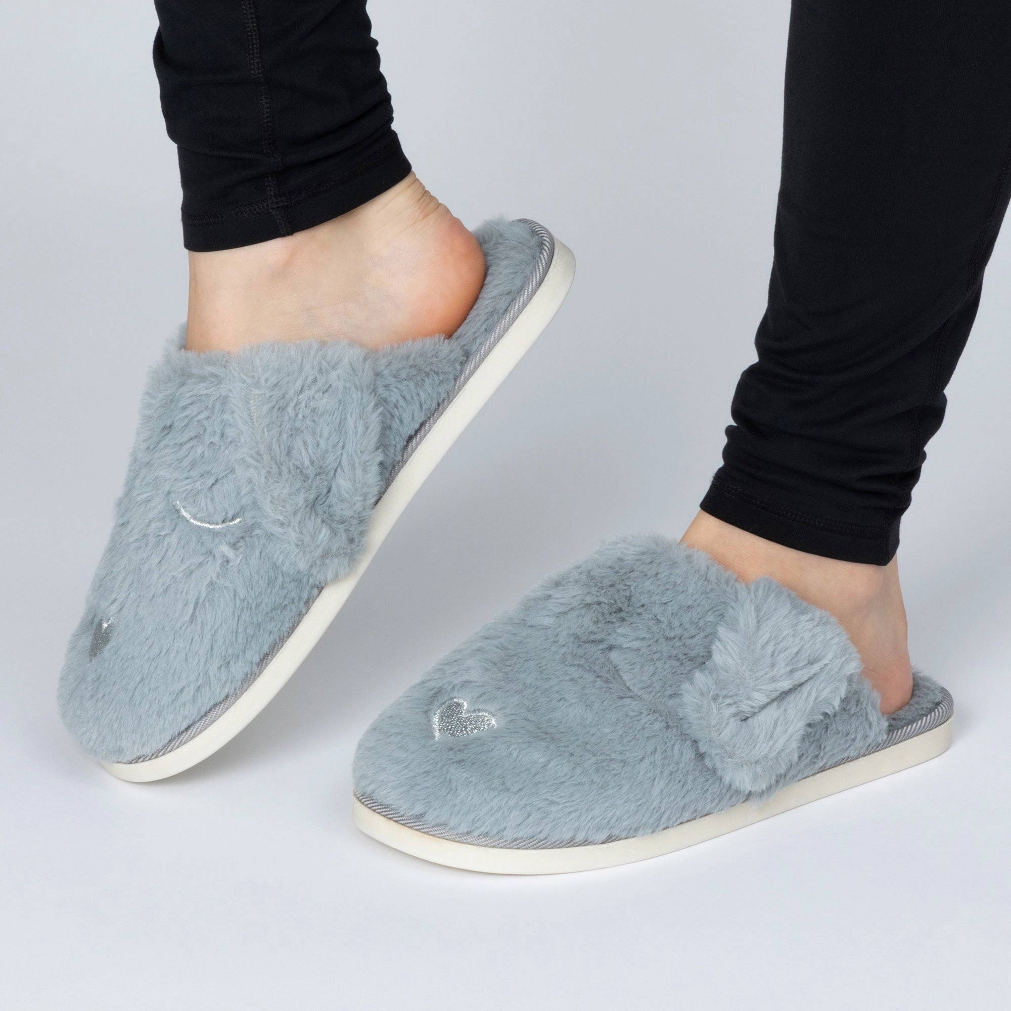 Floppy Ear Dog Fuzzy Slippers Kaws Slippers