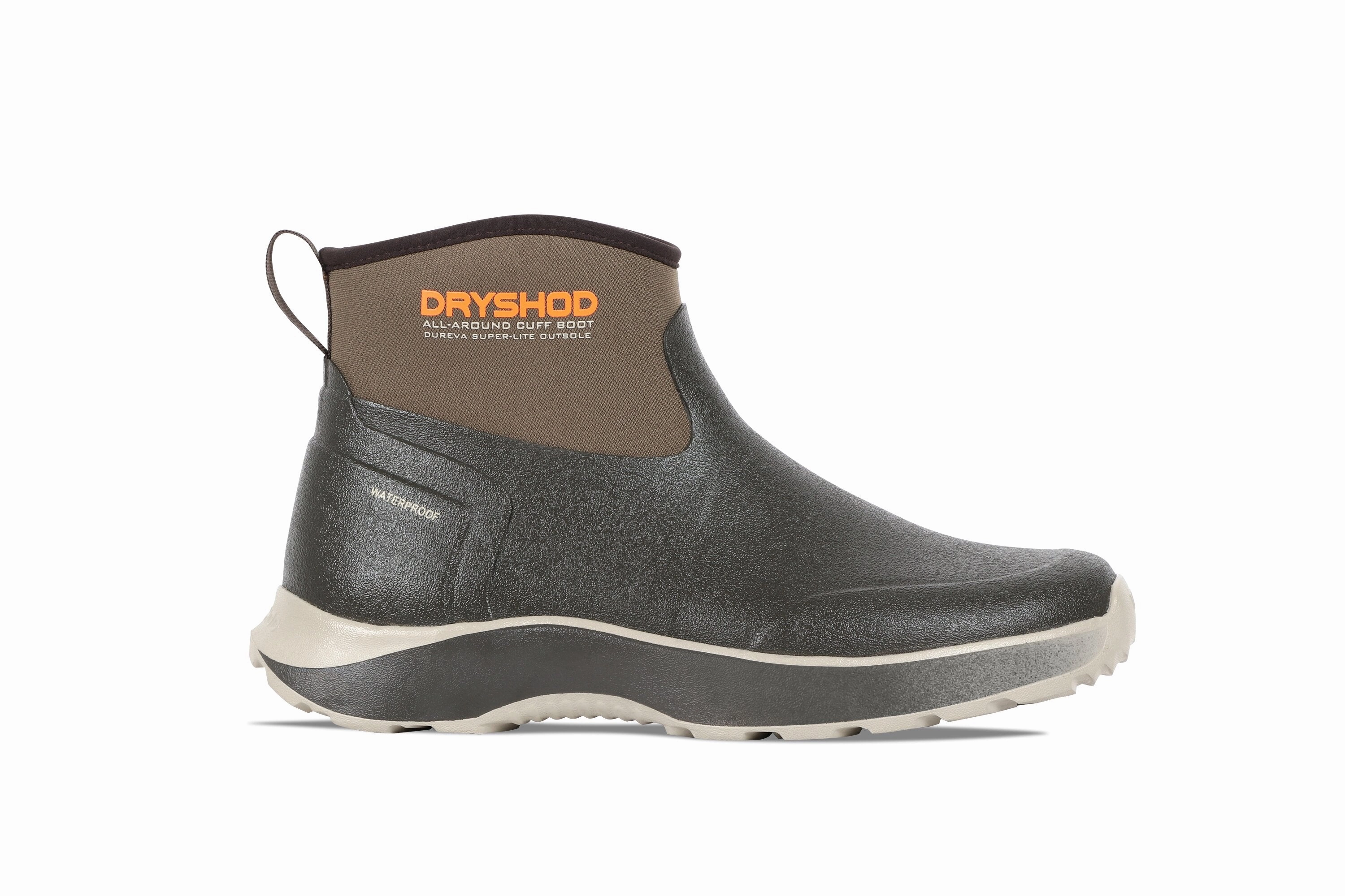Dryshod Evalusion All Around Cuff Brown Waterproof Shoes Fishing
