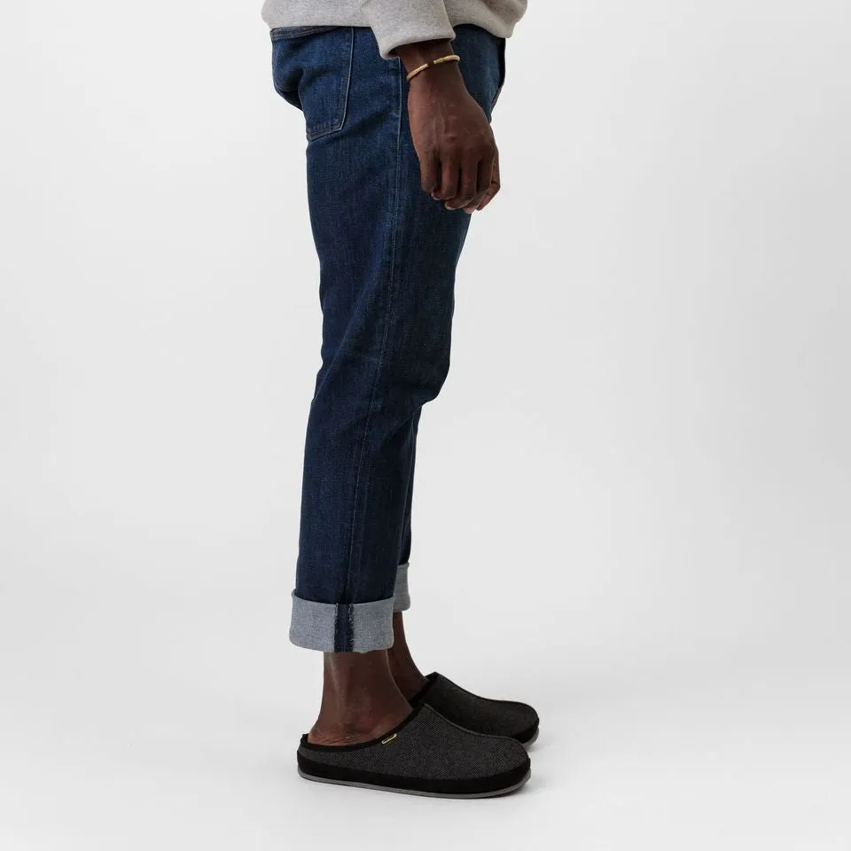 Wherever Unisex in Black Tweed Bridal Slip On Shoes